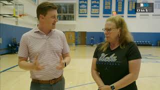 B1G Welcome 1st Day of UCLA being in Big Ten  Bruins Womens Basketball coach Cori Close interview [upl. by Niggem848]