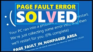 FIX Page Fault in Nonpaged Area Windows 10  Blue Screen Error PAGEFAULTINNONPAGEDAREA [upl. by Nabal]