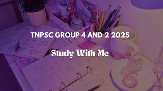 Day 12 TNPSC GROUP 4 AND 2 2025 PREPARATION Lets begin Study with me for 2 hr [upl. by Winona653]