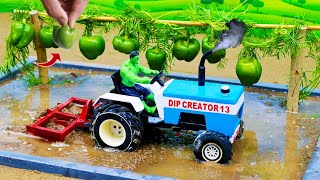 Diy diorama making mini motor water pump science project captainfarma [upl. by Zorina]