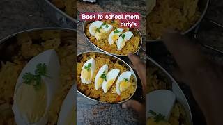 Back to school mom dutys family minivlog shortsvideo home kidsvideo kidslunchbox shorts ani [upl. by Ametaf]