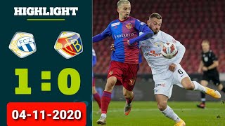 Hightlight FC Zürich 10 FC Basel 1893 04112020 Runde 4 [upl. by Effie925]