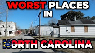 Worst Towns To Live in North Carolina [upl. by Tillie760]