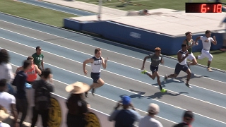 2016 TF  CIFss FINALS Div 1  Mens 100 Meters [upl. by Diad]