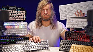 1 vs 1000 Keyboard ASMR One will make you sleep [upl. by Steere566]