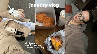 monthly vlog  dry january my running journey and more [upl. by Savihc]