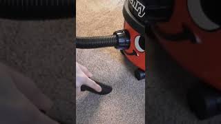 VACUUMING MARBLES with Red HENRY THE HOOVER  Very Loud Vacuuming Sound Video  Shorts [upl. by Puklich]