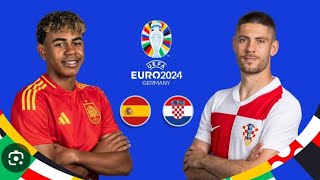 Spain vs Croatia All Goals amp Highlights  efootball Euro 2024 [upl. by Carmel]