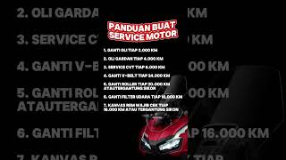 Panduan Jadwal Service Motor Matic Honda [upl. by Townsend]