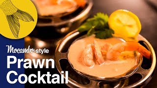 Prawn Cocktail—Mocambostyle  Shrimp Cocktail  Cocktail Sauce Recipe [upl. by Nosyarg731]