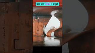 प्रोपेलर में कटर क्यो  Cutter in ship propeller [upl. by Ardnasil]