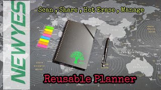 NEWYES  Smart Agenda  Reusable Planner [upl. by Normalie]