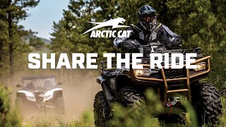 Arctic Cat 2023 OffRoad Vehicles Share the Ride [upl. by Maxfield]