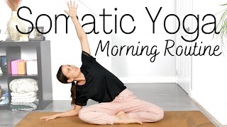 Somatic Yoga Morning Routine  Yoga with Rachel [upl. by Aramoy466]