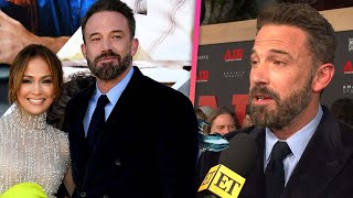 Ben Affleck Praises ‘Brilliant’ Wife Jennifer Lopez at ‘Air’ Red Carpet Premiere Exclusive [upl. by Sunday391]