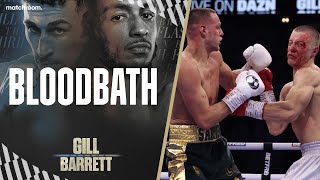 Jimmy Sains Vs Mateusz Kalecki Full Fight Gill Vs Barrett Undercard [upl. by Georgia245]