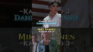 KK3 Daniel Larusso vs KK3 Mike Barnes viralshorts edit cobrakai karatekid [upl. by Rosena]