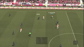 PES 2014  Ajax vs PSV [upl. by Yknip]