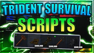 NEW Trident Survival Script  Hack  Auto Farm  Aimbot  ESP amp More  PASTEBIN 2022 [upl. by Ynnej]