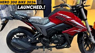 Finally Hero 200 bike Launched In India 2024 Specs EngineMileageDesignHero 2024 bikes india [upl. by Amabil167]