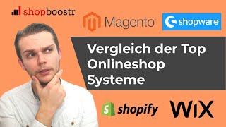 Onlineshop Software 10 besten Systeme für ECommerce Händler in 2024 [upl. by Nageet581]