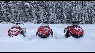 Polaris Iq in deep snow [upl. by Saidel]