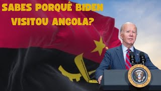 PORQUÊ JOE BIDEN VISITOU ANGOLA EM 2024 [upl. by Repard]