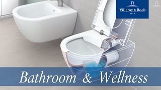 DirectFlush  Rimless Toilet  Villeroy amp Boch [upl. by Derej413]