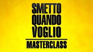 SMETTO QUANDO VOGLIO Masterclass  Trailer Quotes [upl. by Criswell]