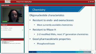 Annemieke AartsmaRus Design of Exon Skipping Oligonucleotides [upl. by Ijan]