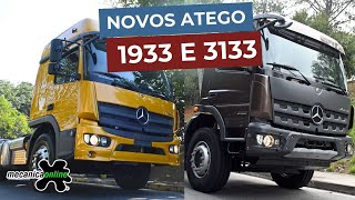 Novos Atego 1933 e 3133 [upl. by Randal]