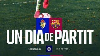 Jornada 9  SD Ponferradina vs FCBarcelona Atlètic [upl. by Paz]