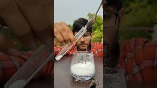 Salt experiment 🤯🔥 experiment scienceexperiment science chemistry [upl. by Ater148]