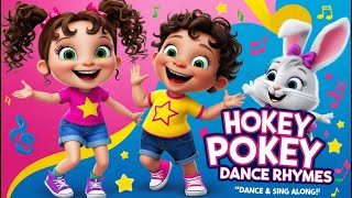 Hokey Pokey Dance  Fun amp Energetic Kids Song  Sing Along with Us [upl. by Selrhc]