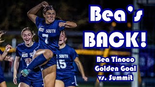 Middletown South 4 Summit 3  N2 Group 3 Semifinal  Bea Tinoco Golden Goal [upl. by Constancia966]