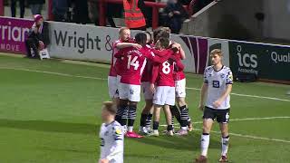 Morecambe v Port Vale highlights [upl. by Lemrej]