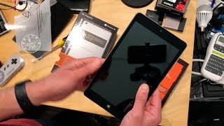 79 NuVision TM800W610L Windows Signature Edition Tablet Unboxing [upl. by Assilram625]