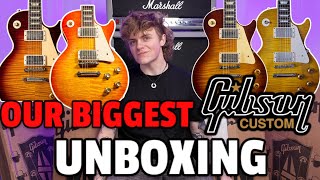 Our Biggest Gibson Unboxing [upl. by Boyse326]