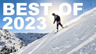 BEST OF 2023 SNOWBOARDING [upl. by Oalsinatse]