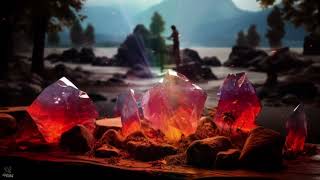 Crystal Healing Meditation Music  Music For Cleansing amp Charging Crystals [upl. by Snashall363]