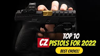 TOP 10 The Best CZ Pistols in 2022  TMAN REVIEW [upl. by Oivat]