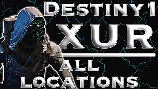 All of Xurs Locations in Destiny 1 Revealed [upl. by Loy]