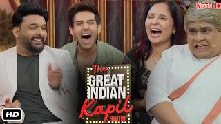 The Great Indian Kapil Show Full Episode With Kapil Sharma Kartik Aaryan amp Mala Tiwari I Review [upl. by Amabelle560]