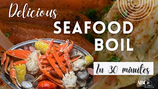 🍴Seafood Boil Extravaganza [upl. by Lartnom]