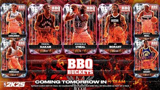 PD SHAQ JA AK47 AND MORE TMRW WITH BBQ BUCKETS IN NBA 2K25 MyTEAM [upl. by Cud]