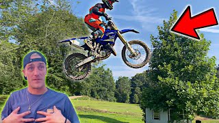 He Disrespected Our BikesRaw Yz125 Goes Down Under Pressure [upl. by Solnit411]