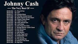 Johnny Cash Greatest Hits 2021 Johnny Cash Best Songs [upl. by Naro]