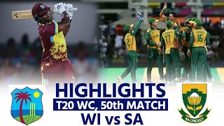 WI vs SA Highlights West Indies vs South Africa Match Highlights  Today Match Highlights [upl. by Kellina]