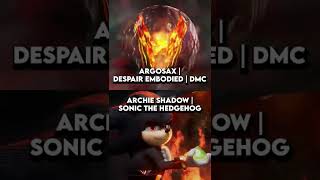 Argosax VS Archie Shadow  DMC  SONIC THE HEDGEHOG  ARCHIE [upl. by Haase]