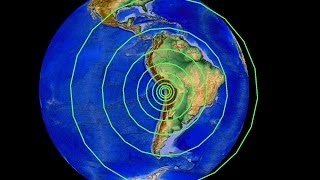 4012014  82M Earthquake Strikes Chile  Tsunami warnings were issued [upl. by Ylicic650]